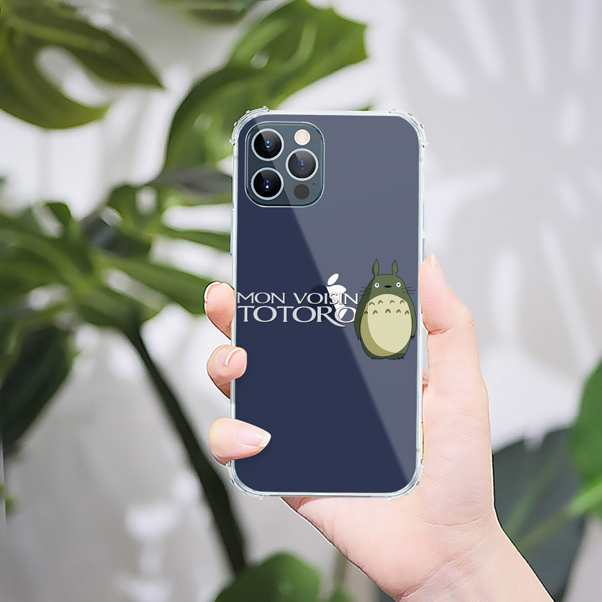 （画像用） となりのトトロ 草壁メイ 草壁サツキ My Neighbor Totoro Satsuki Kusakabe Mei Kusakabe 【iPhone 12シリーズ対応】透明スマホケース（クリアソフトケース）